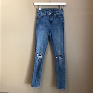 Topshop High-Rise Denim